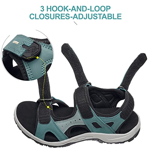Image of CAMEL CROWN Comfortable Hiking Sandals for Women Waterproof Sport Sandals for Walking Beach Water with Arch Support