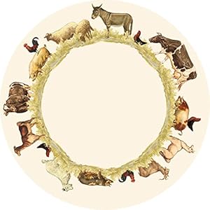 Primitivesbykathyplacematfarmanimals Urban Country Home Decor Primitives by kathy placemat farm animals urban country home decor