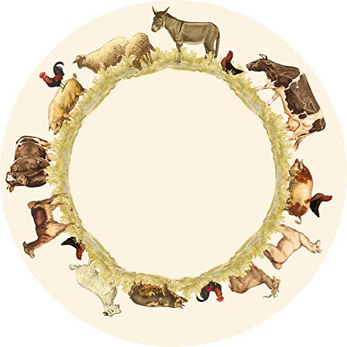 Primitivesbykathyplacematfarmanimals Urban Country Home Decor Primitives by kathy placemat farm animals urban country home decor