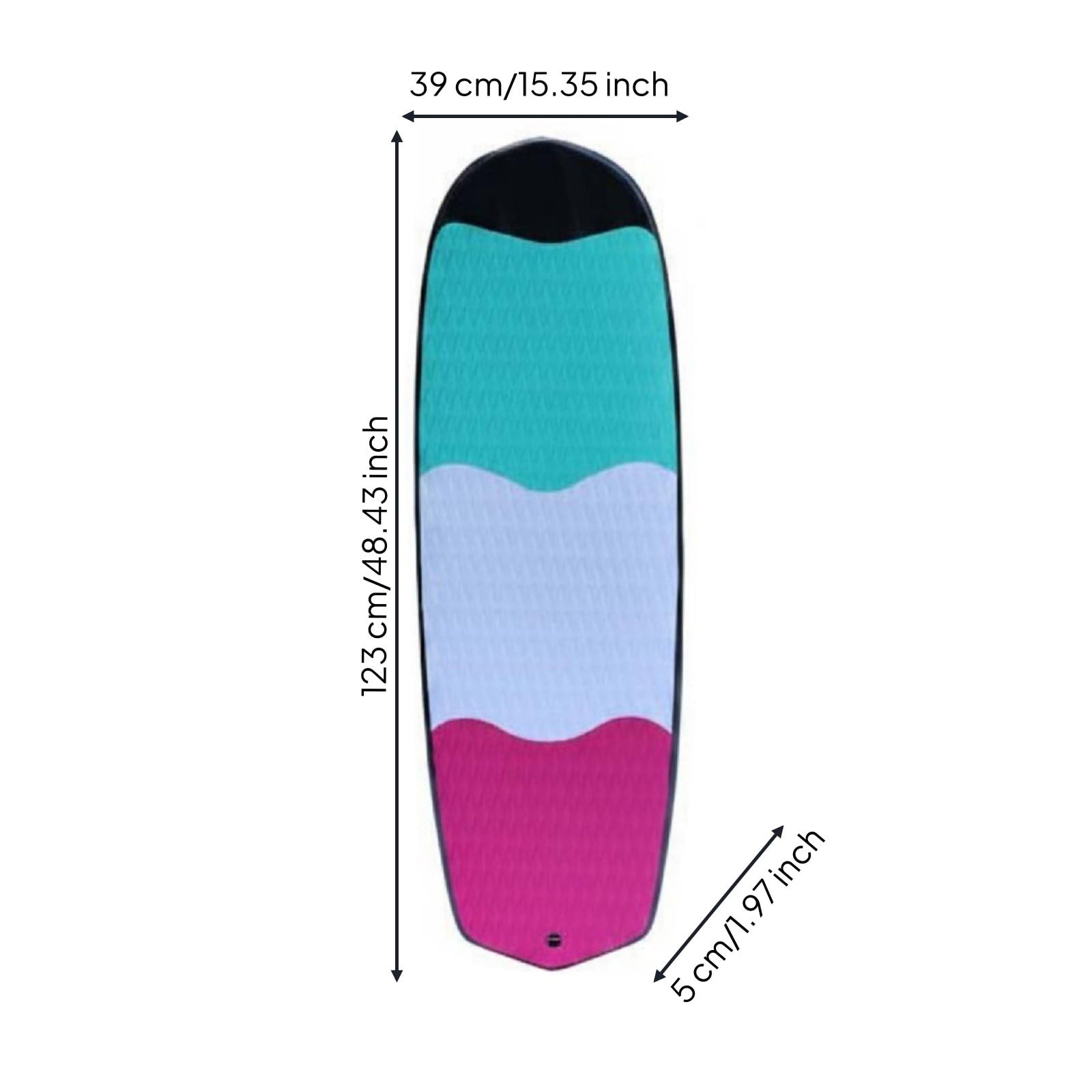 Surfboard für Anfänger Hydrofoil Board Foilboard Surfbrett mit Kern Deck Und Eva Antirutschpad für Bessere Auftrieb Stabilität Geschwindigkeit für Training Freizeit