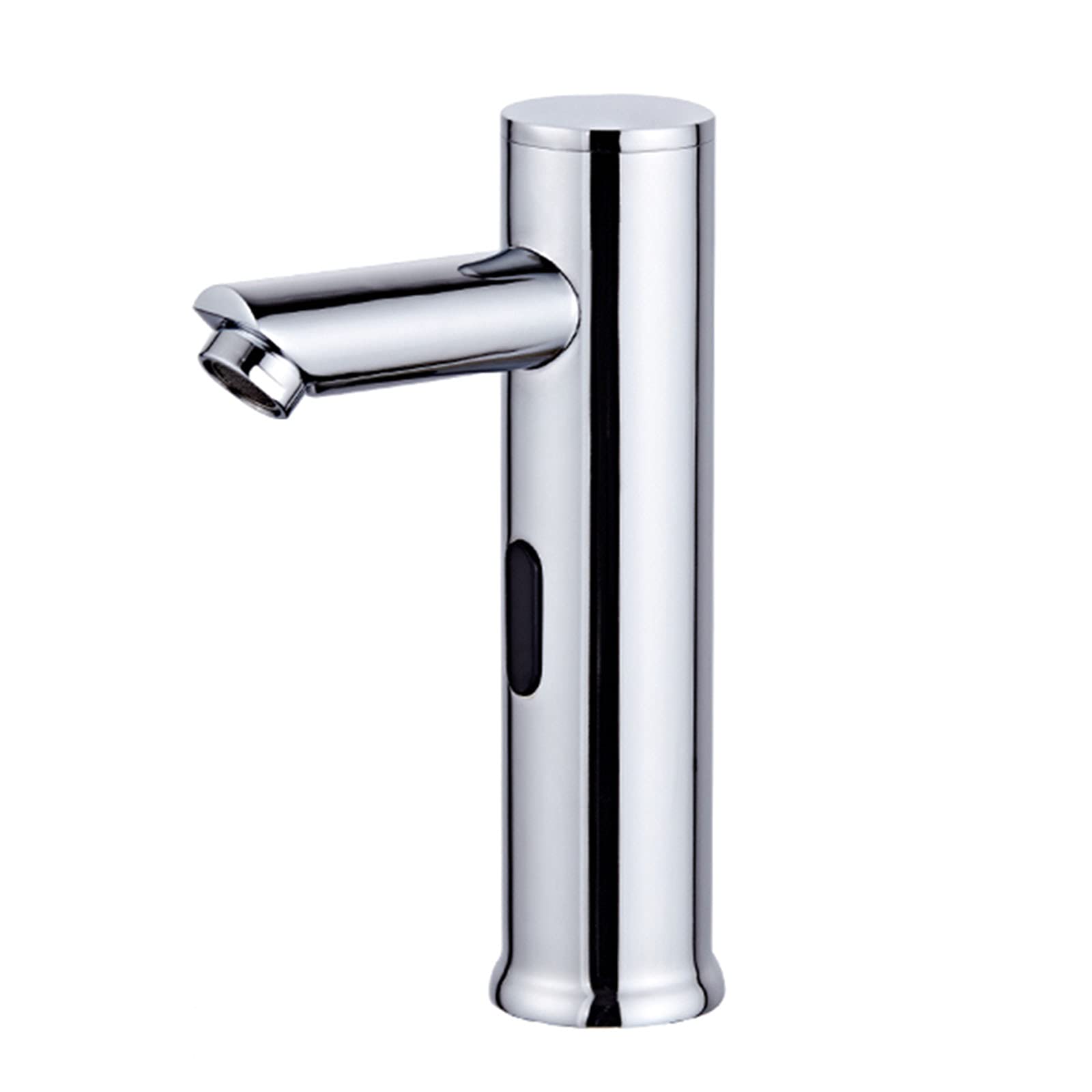 Rubinetto Automatico Sensore Rubinetto Per Bagno Senza Contatto Rubinetto Lavabo Commerciale, Rubinetto Lavabo A Mani Libere Attivato Dal Movimento Con Scatola Controllo, Alimentato Da Batterie 4AA