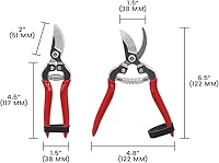 Vista 5 de Zenport H304S Bypass Action Harvest y Utility Shear, acero inoxidable