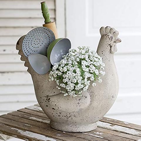 CTW Home Collection Large Hen Planter Cover