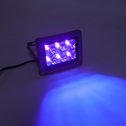 Lampe à polymériser en résine UV 405nm pour pièces d'imprimante 3D, lampe Portable à durcissement rapide 6W, aluminium moulé sous pression IP65, 90-265V - 4