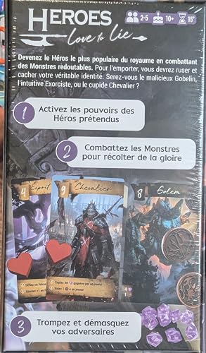 Blackrock Games Heros Love to Live Jeu de Cartes et de Bluff Jeu d'ambiance Tactique pour 2 à 5 Joueurs dès déduction rôle caché réflexion identité secrète Unfriendly Games - vue 9