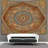 [Taille parfaite]: 70cm x 100cm, 100cm x 150CM, 130cm x 150CM, 150CM x 200cm, 180cm X 230cm, plusieurs tailles pour vos murs! Nous offrons également un paquet d'accessoires de suspension comprenant: 2 clips avec des barbes et 3 crochets à clous non marqués, il suffit de fixer l'extrémité de la couverture murale au mur pour une installation facile et sans endommager le mur.