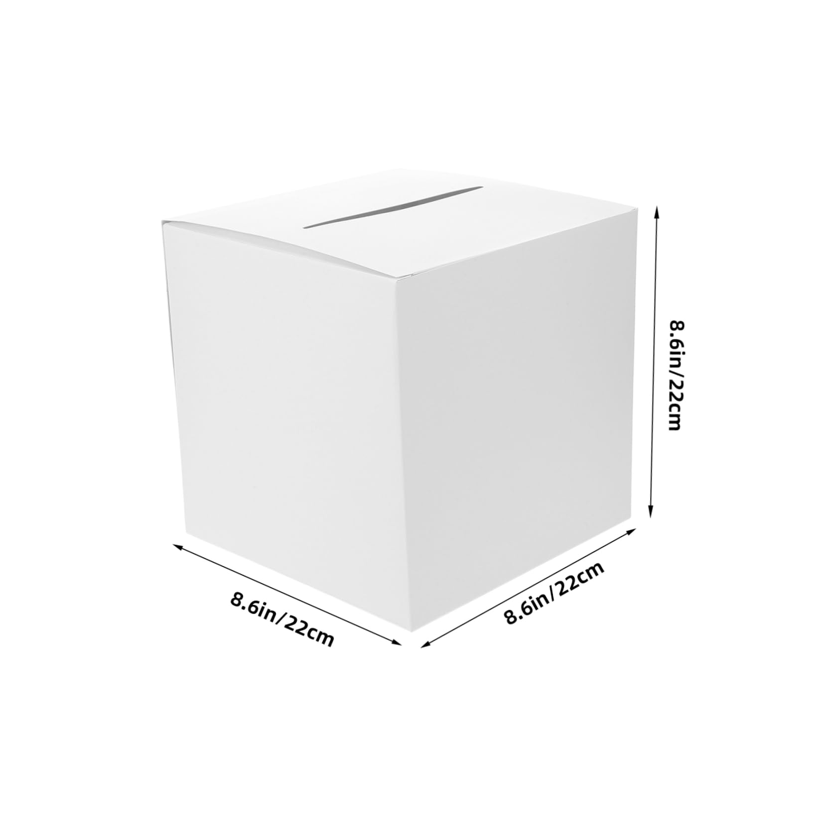 NAMOARLY Card Box Wedding Card Container Keepsake Box for Wedding Reception for Raffle Tickets