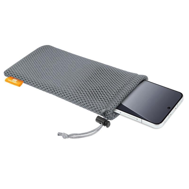 HAWEEL Pouch Carry Bag, Organizer for Smart Phones/Power Bank/USB Flash Drive/SD Cards and Other Accessories Grey