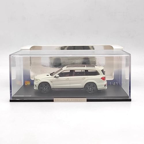 Miniatura 2 de GLM Modelos 143 para Mercedes Benz AMG GI63 X 166 2013 Resina Blanca Juguetes Coche Colección Regalos #205202
