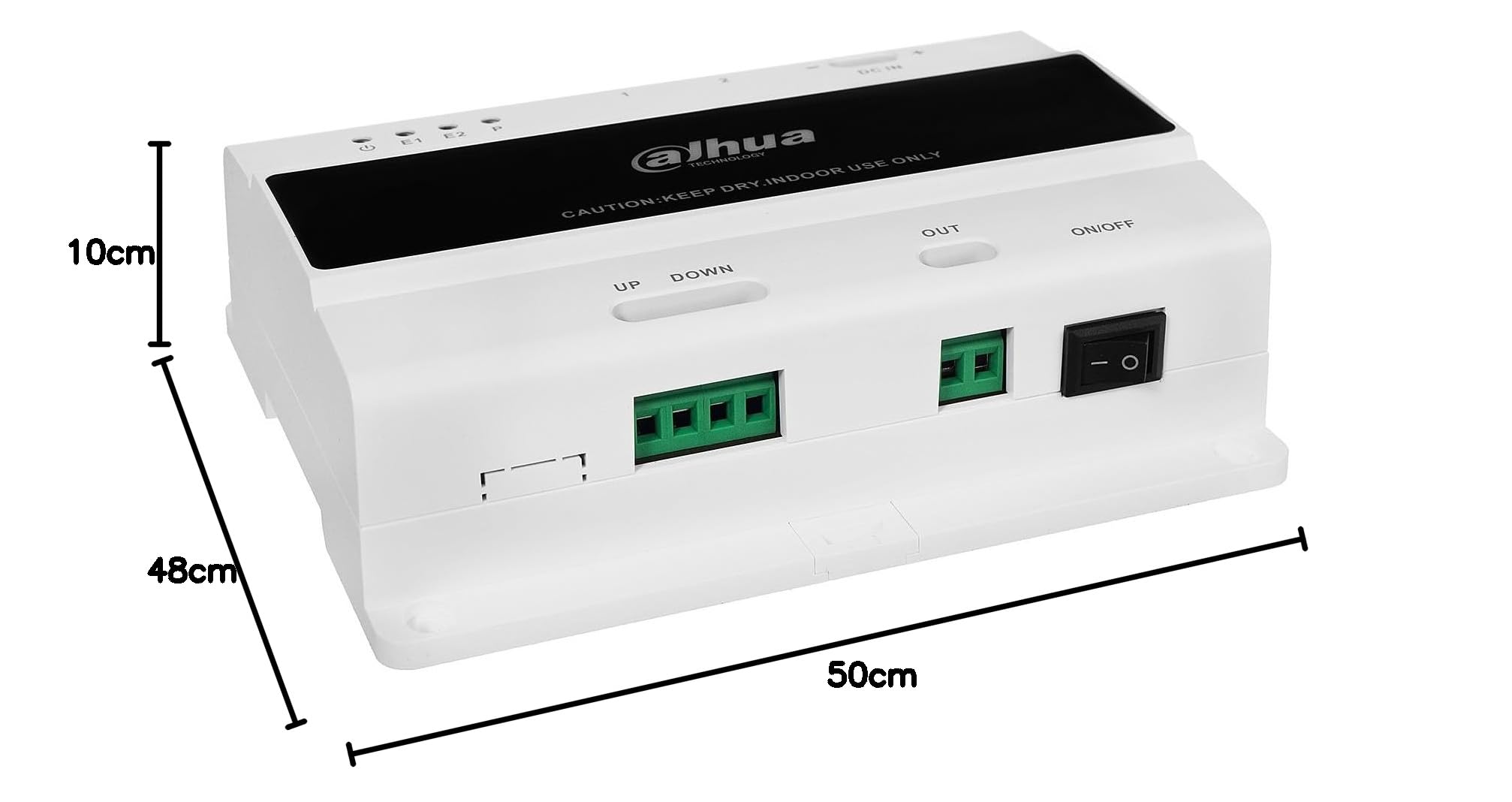 DAHUA VTNS2003B-2 SWITCH POE 10 PUERTOS 2-HILOS PARA VTO DAHUA, 48VDC NO INCLUYE FUENTE