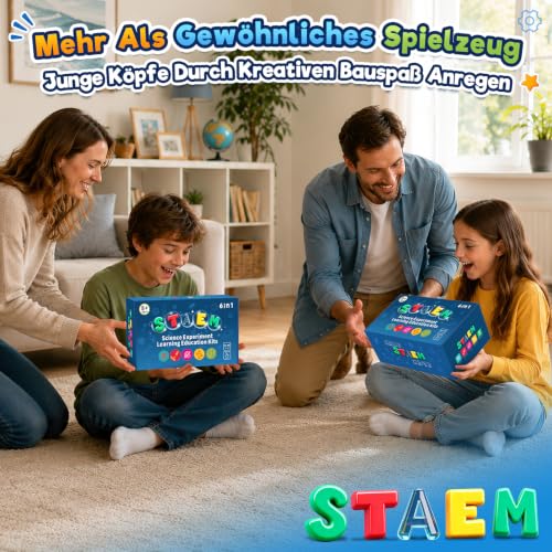 ADUSRIZ Experimente für Kinder 8+, DIY Kinderspielzeug, Experimentierkasten – Ansicht 8