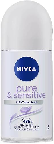 NIVEA Pure & Sensitive Lot de 6 déodorants à bille 50 ml …