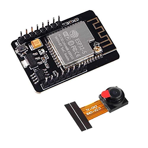 MELIFE ESP32-CAM WiFi + Bluetooth Module WiFi for ESP32 CAM Development Board with Camera Module OV2640 2MP, Support Image WiFi Upload and TF Card
