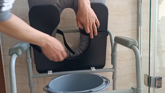green Amazon.com: ZXMOBY Bedside Soft Commode seat Cushion, Thick