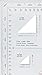 Gotical Military UTM/MGRS Coordinate Scale Map Reading and Land Navigation Topographical Map, Protractor and Grid Coordinate Reader Pairs (Pack of 4)