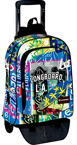 Perona 54385 Longboard Mochila escolar  42 cm  Multicolor