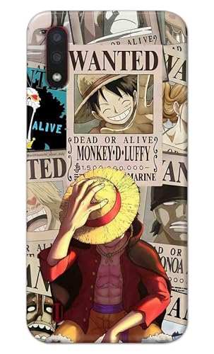 NDCOM Anime One Piece Wanted Luffy Case for Samsung Galaxy M01 - Image 2