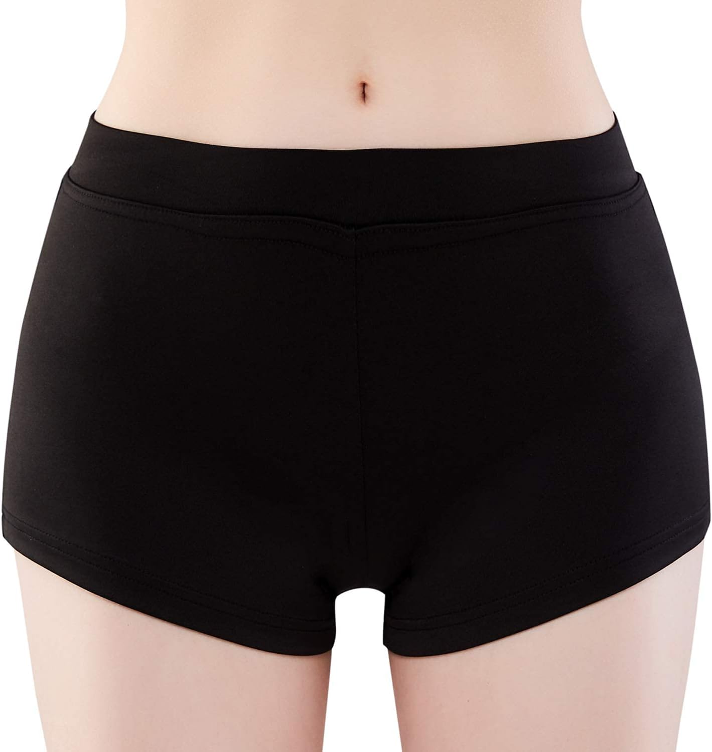 Women's Shorts Boy Cut Low Rise Spandex Active Dance Shorts Fitness Yoga Gym Workout - Image 2