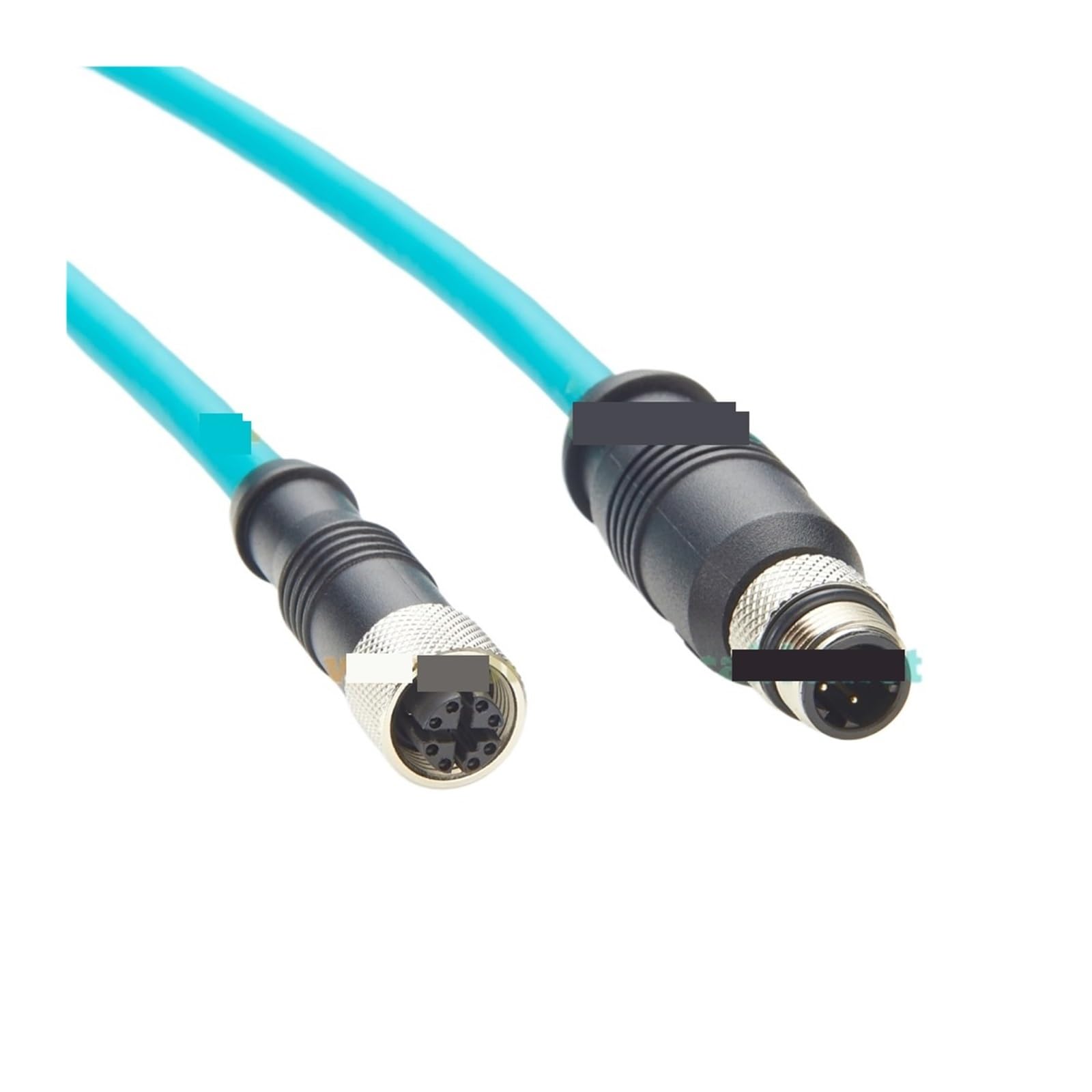 Câble Ethernet IP67 M12 code X femelle vers code D mâle 100 Mbps Cat6A - 3