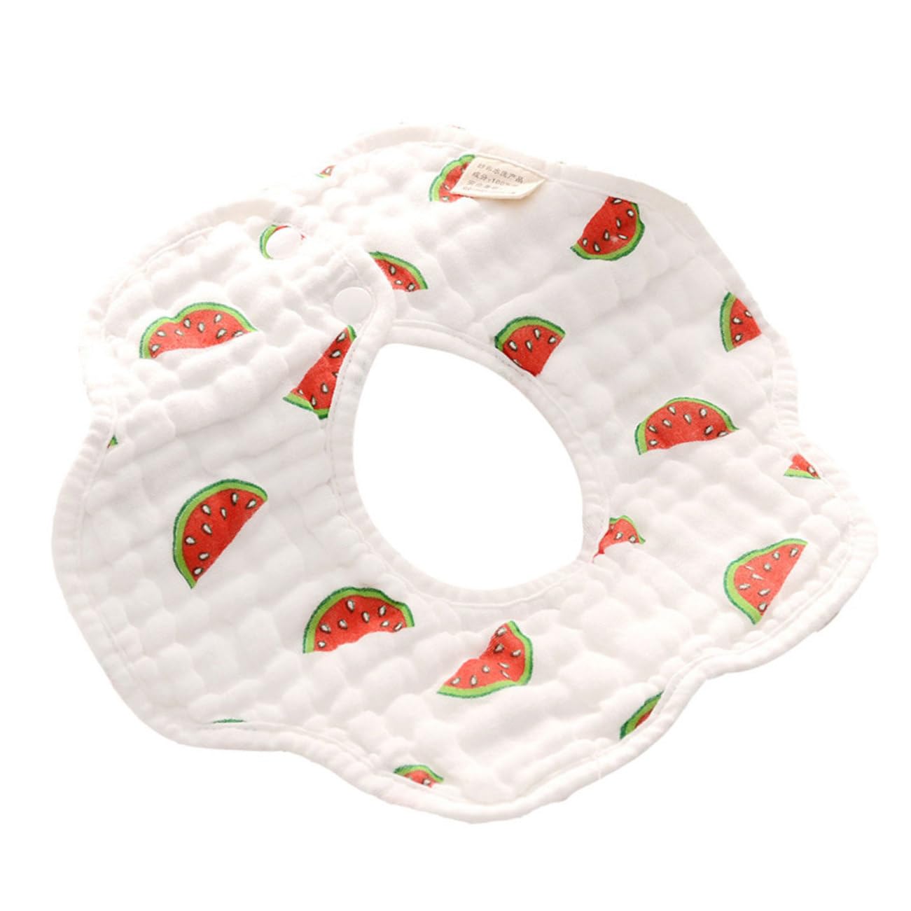 TOYANDONA Baberos 9 Piezas babero artículos cómodos para bebés pétalo suministros niño 8 capas de gasa Baberos Cómodos