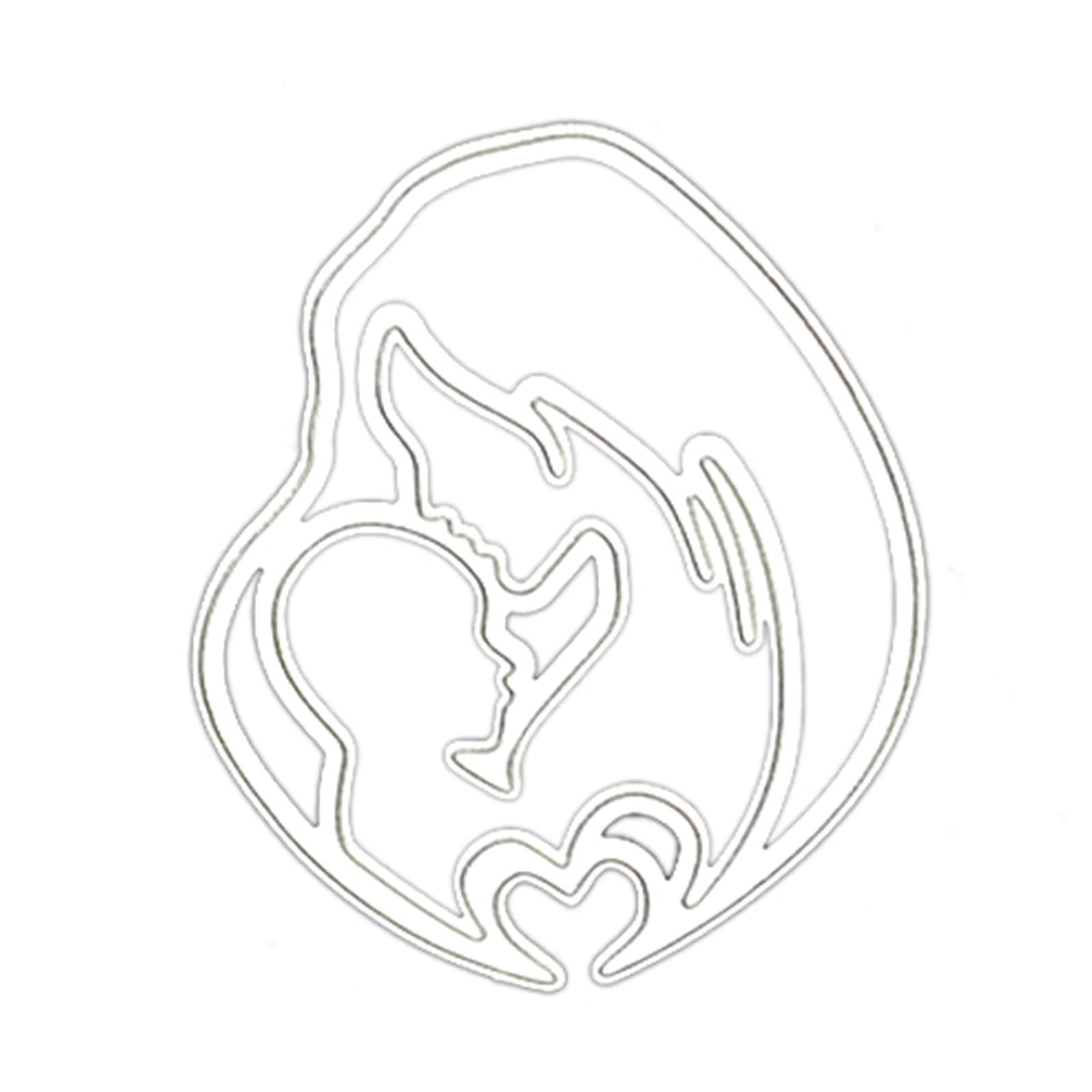 Buxuaaaa Metal Cutting Die Cuts Embossing Paper Card Craft Tag Design Scrapbooking for Handicrafts Paper Embossing Tools