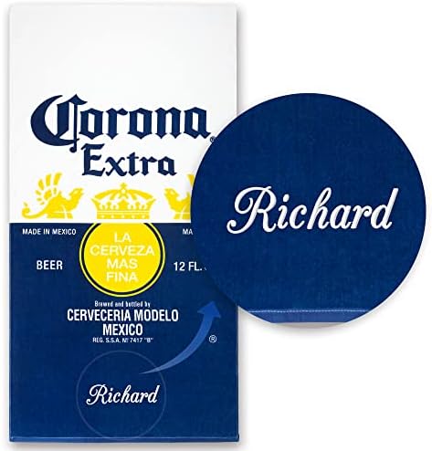 Personalized Corona Logo Beach Towel 30 x 60 inch 100% Cotton Beer Label Pool Towel, Travel, Camping, Lake (One Custom Corona)