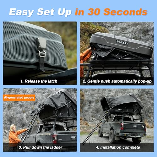 Bayati Black Hard Shell Tent