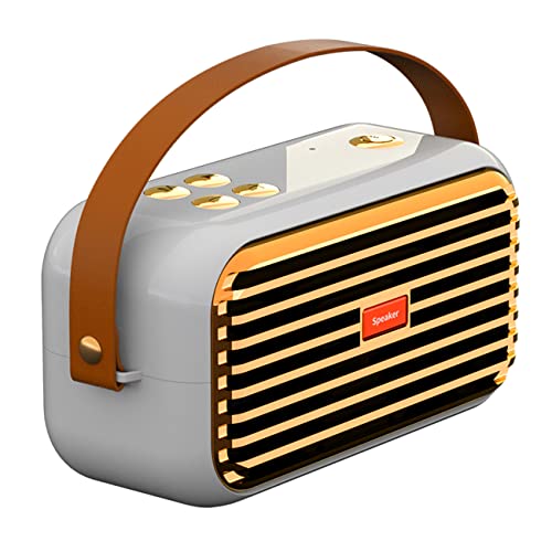 SOMAYEWA Portable Bluetooth Speaker, 16W 360° Surround Sound, Wireless Bluetooth Speaker with Bluetooth 5.0 - Built-in Microphone/TWS/AUX-in/FM Radio