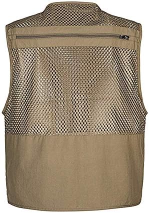 Gilet Da Pesca Multitasche - Impermeabile, Leggero Con 13 Tasche Per Avventura E Outdoor