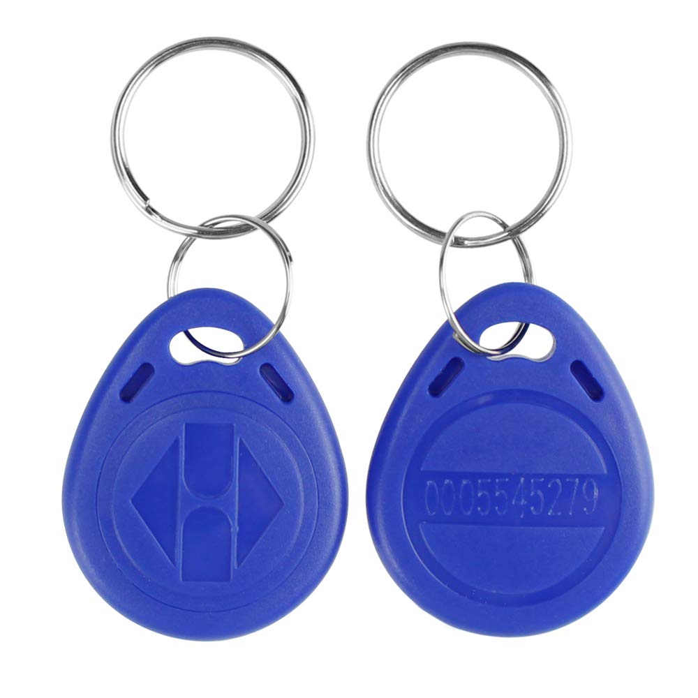 Llavero RFID 125 KHz Tarjeta EM-ID Control Acceso Puerta Solo Lectura Paquete 10