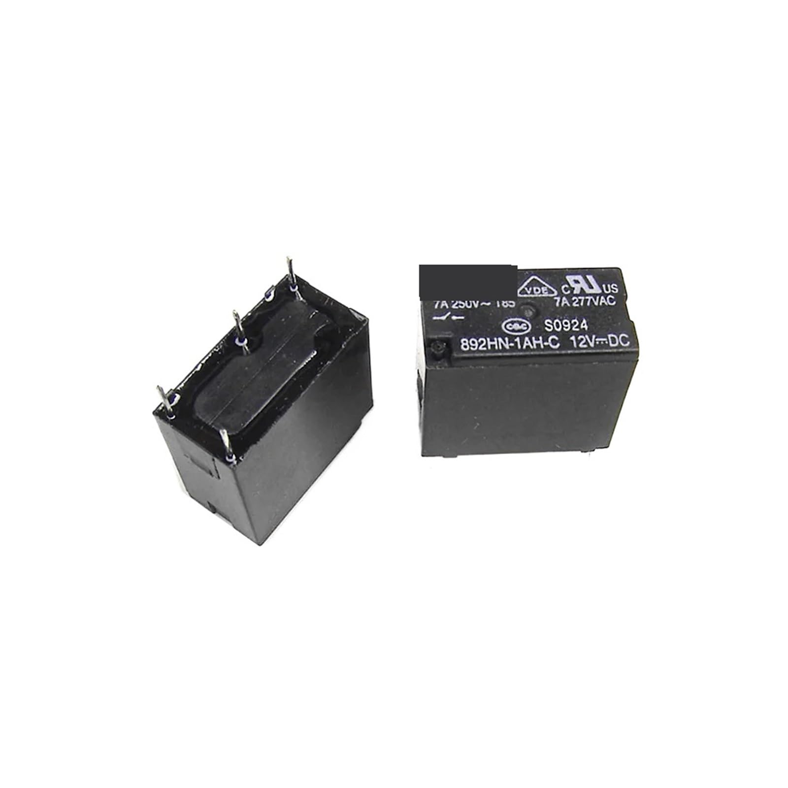 Relais 892N-1AH-C-12V 5A de puissance miniature pour commutation stable sur carte PCB