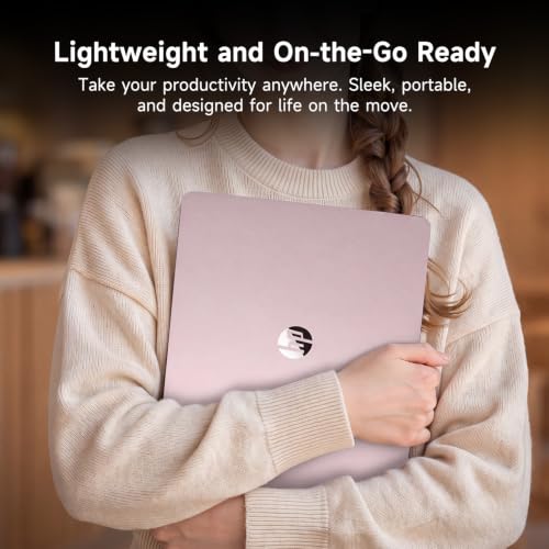 Image of HP 14 inch AI-Ready-Laptop for Students Home Office Copilot AI Intel N150