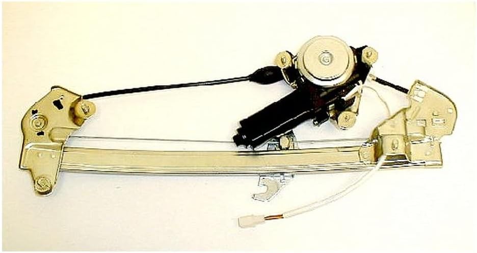 TRQ Front Left Power Window Regulator & Motor Assembly Drivers Side Compatible with 1992-1995 Mazda 929