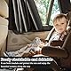 2 Stück Magnetisch Sonnenschutz Auto Seitenscheibe,Sonnenschutz Auto Baby,Car Shades,Auto Vorhang,Uv-Schutz,Mit 4 Klettverschluss,Passend Für Die Meisten Fahrzeuge