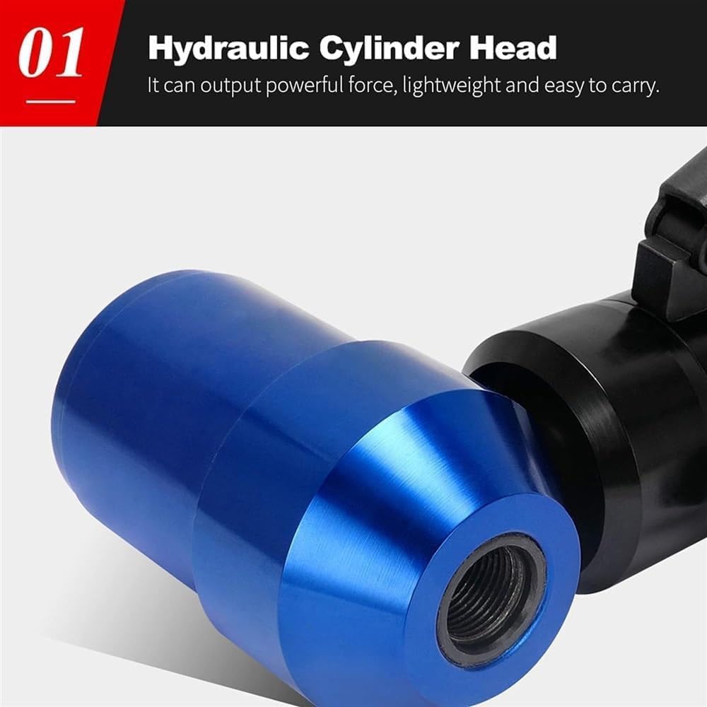 Przebijak hydrauliczny, ręczne narzędzie do przebijania hydraulicznego, zestaw hydraulicznych sterowników przebijaka, przenośna