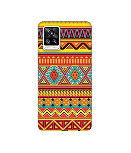 Image of Amazon Brand - Solimo Designer Artistic Rangoli 3D Printed Hard Back Case Mobile Cover for Vivo V20