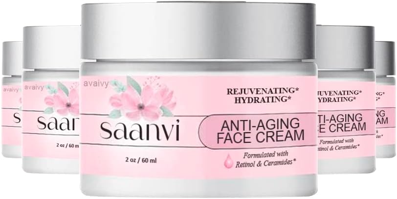 Saanvi Anti-Aging Face Cream - 5 Pack