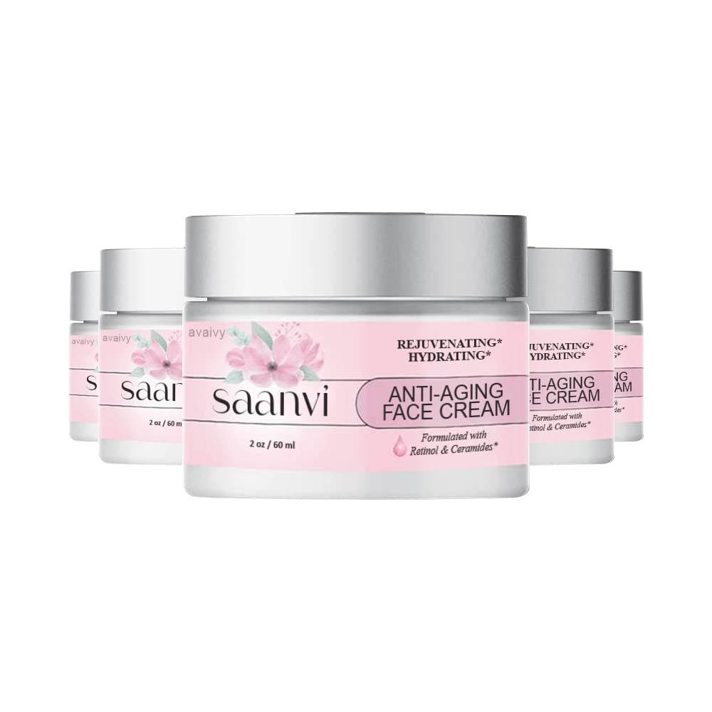 Saanvi Anti-Aging Face Cream - 5 Pack