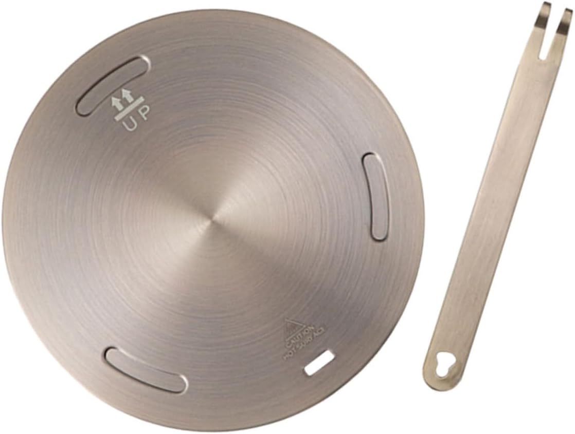 COLLBATH Induction Heat Diffuser Plate Stainless Steel Cooking Adapter for Gas Electric Stoves Efficient Heat to Clean Safe Handle All Cookware