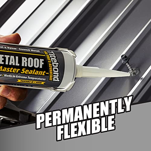 Titebond WeatherMaster Metal Roof Sealant Beige 9.5 Oz miniatura 6