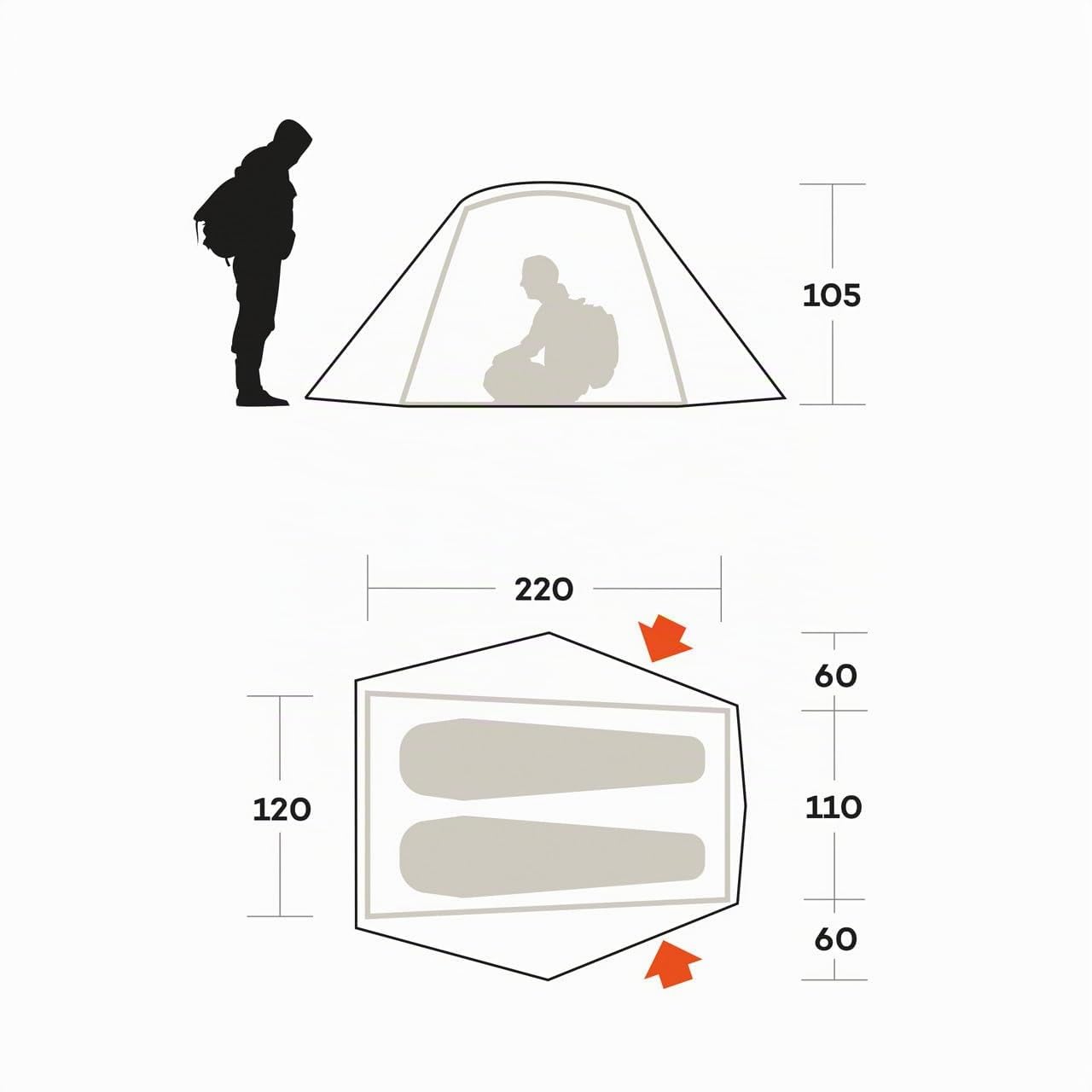 Tenda Ferrino Hekla 2 FR