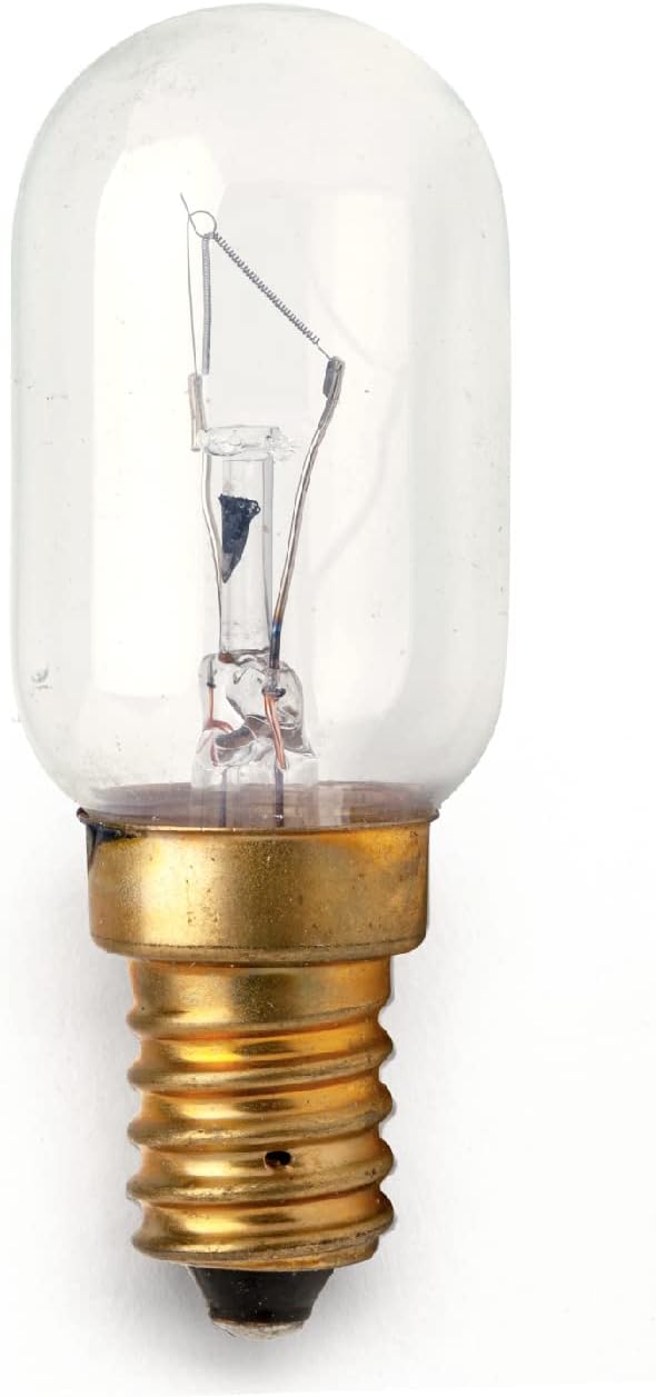 lumenivo 25W Compatible Conair Makeup Mirror Replacement Bulbs Incandescent Lighted Makeup Mirror Replacement Bulb 120V T7 Type T Bulb 25 Watt with E12 Candelabra Screw Base - 2 Pack