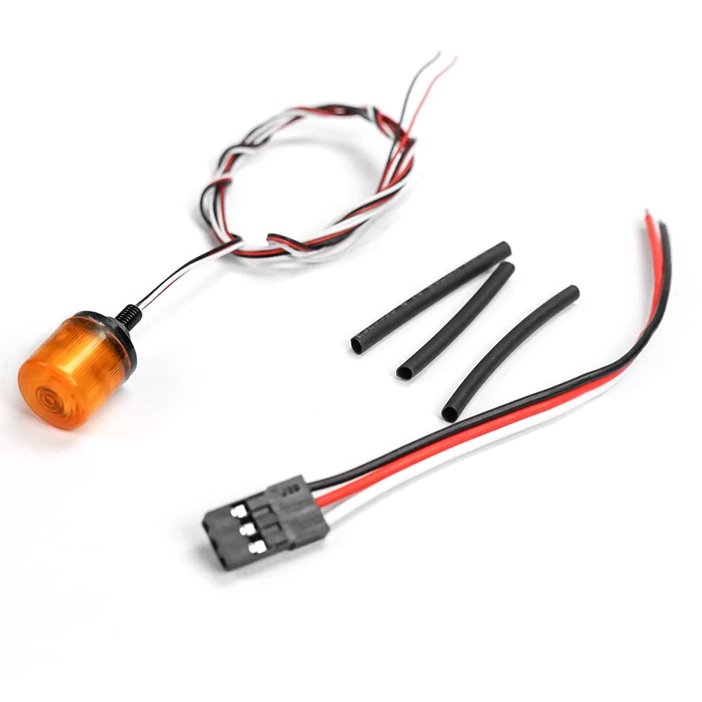 LESU RC Modello Parte Rotante Luce Di Avvertimento A RC 1/14 DIY TMY Trattore Camion Auto