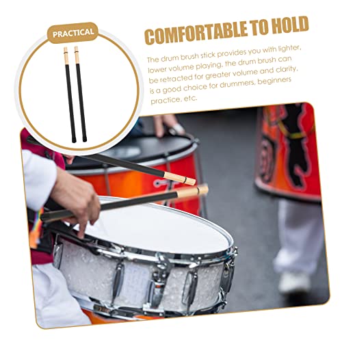 Baquetas para marcha de bambú BESPORTBLE, para niños, niñas y adultos, instrumento de percusión miniatura 2