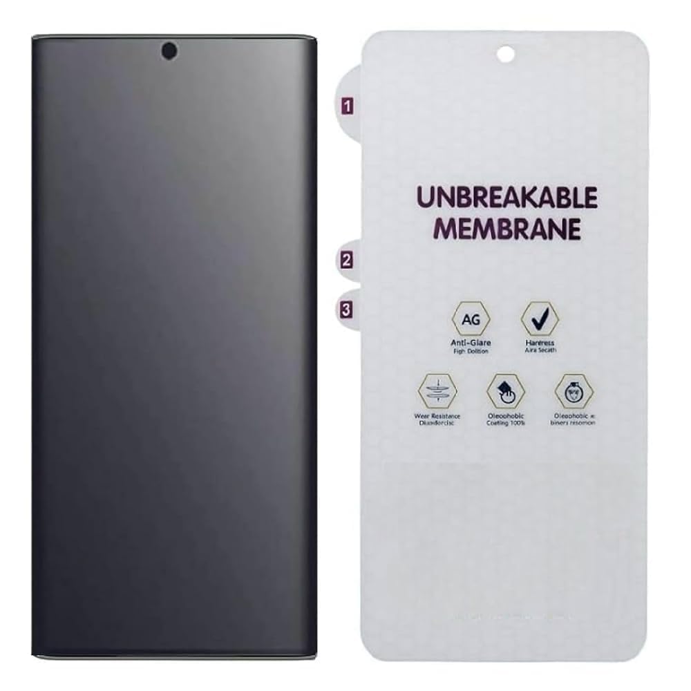 AACL Matte Screen Protector for Infinix Zero 30 5G / Infinix Zero 40 5G Membrane Case Friendly Full Edge to Edge Screen Coverage & Installation Kit-(Pack of 1)-image-3