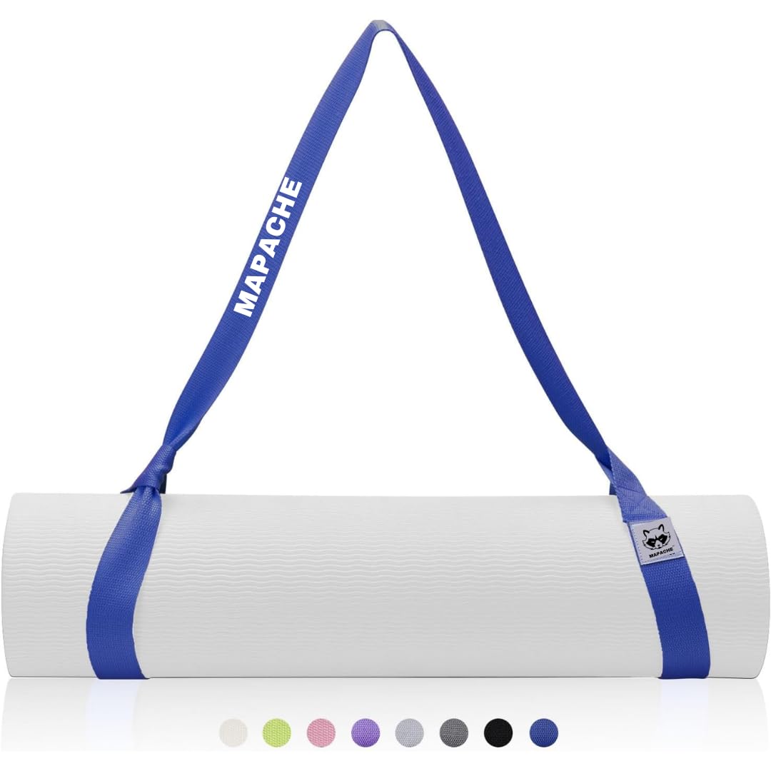 Mapache Adjustable Yoga Mat Strap Sling Belt for Carrying & Holding Mat,Durable Cotton Yoga Mat Carrying Strap Up to 15 mm Yoga Mats,(Multicolor) (Style 2) (B0D9FKYSHF) Amazon Price History, Amazon Price Tracker