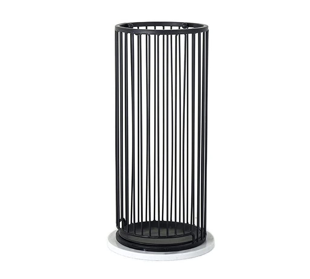 Porte-parapluie en fer base stable contre les sols mouillés d'entrée