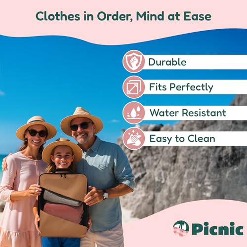 Compression Packing Cubes for Travel – 6-Pack Expandable Luggage Organizer Bags | Lightweight Storage Solution for Suitcase, Backpack & Carry-On | Travel Accessories for Men & Women (Brown & Camel)4