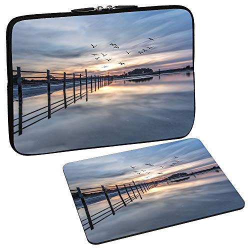 Funda para portátiles de hasta 15,6" protectora ideal para tus viajes y trayectos al trabajo