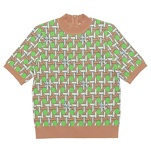 [トリーバーチ] ニット セーター ブラウン マルチ レディース 146090 403 BASKETWEAVE MOCK NECK SWEATER LIGHT BROWN S [並行輸入品]のサムネイル